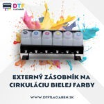 Externý zásobník na cirkuláciu bielej farby – Obrázok 2