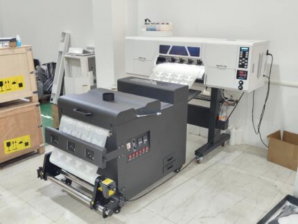 DTF PROFI Tlačiareň na 60cm rolku s dvoma hlavami + shaker – Obrázok 2