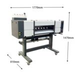 DTF Tlačiareň na rolku 60cm s 4 tlačovými hlavami – Obrázok 3